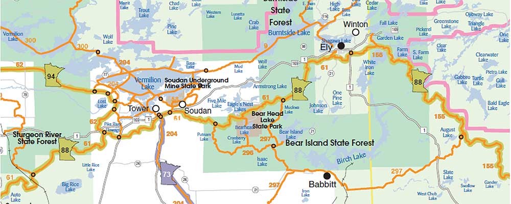Snowmobile Trail Map (not interactive)